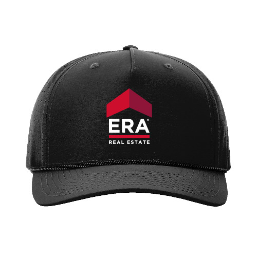  Richardson 355 Black Laser Performance Rope Cap - ERA