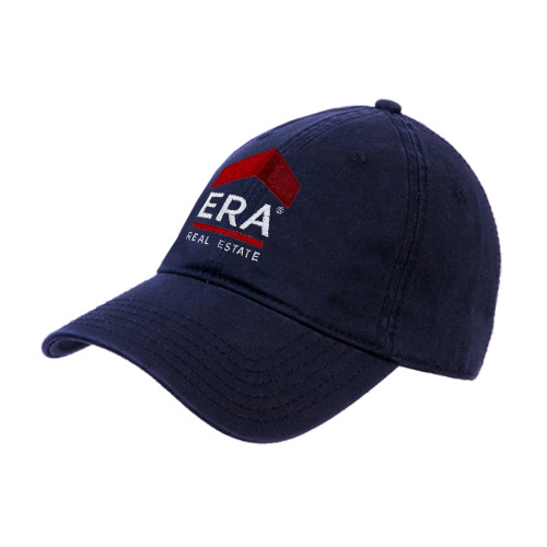 Navy Unstructured Adjustable Low Profile Hat-ERA