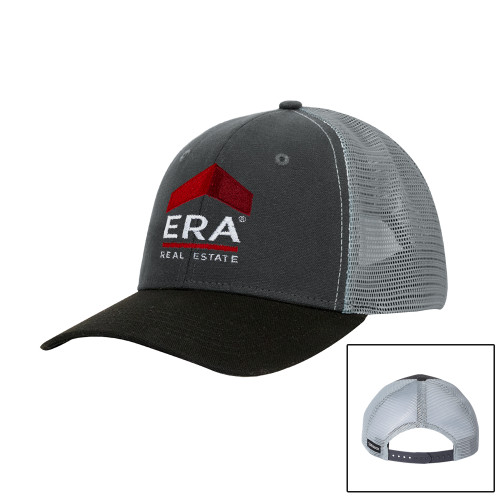 DRI DUCK Hudson Charcoal/Black Trucker Hat-ERA