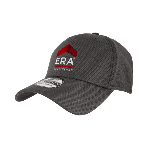 New Era Charcoal Diamond Era 39Thirty Stretch Fit Hat-ERA