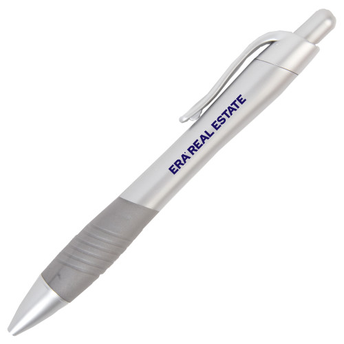 Metallic Mykonos Silver Pen-ERA Real Estate Flat Wordmark