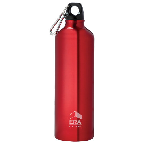 Venture Aluminum Red Bike Bottle 26oz-ERA Engraved