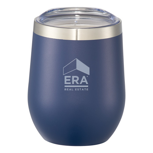 Corzo Vacuum Insulated Navy Cup 12oz-ERA Engraved