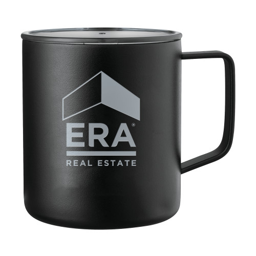 Rover Camp Vacuum Insulated Black Mug 14oz-ERA Engraved