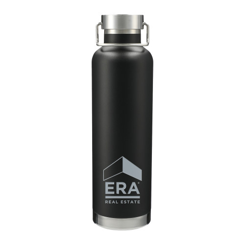 Thor Copper Vacuum Insulated Black Bottle 32oz-ERA Engraved