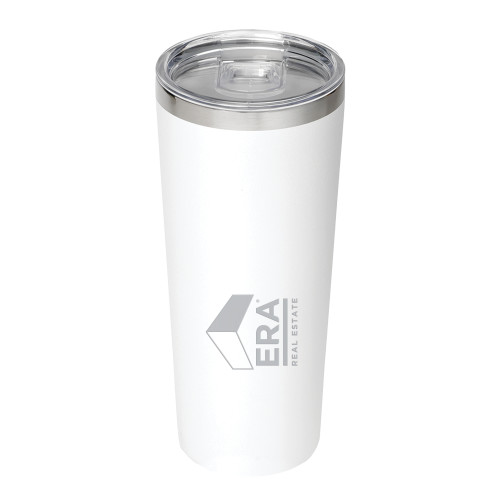 Thor Vacuum Insulated White Tumbler 22oz-ERA Engraved