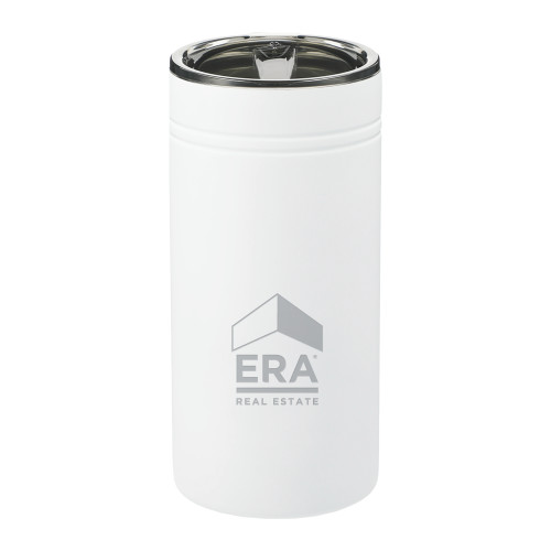 Sherpa Vacuum White Tumbler & Insulator 12oz-ERA Engraved