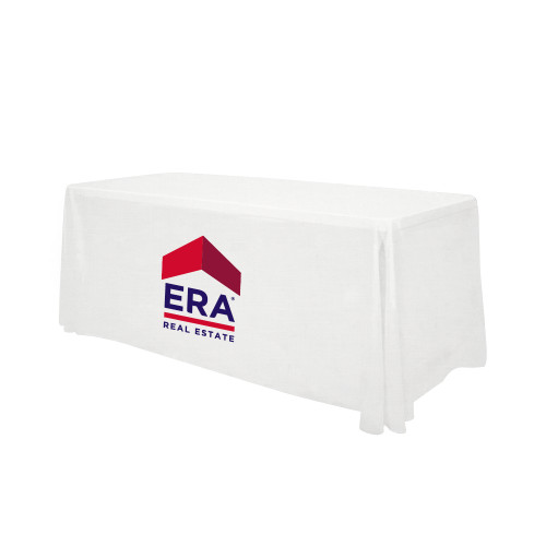White 6 foot Table Throw-ERA