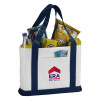 Thumbnail image for  Contender White/Navy Canvas Tote