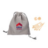 Thumbnail image for  Bamboo Golf Tee Set w/ Grey Recycled Pouch