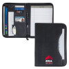Thumbnail image for  Wall Street Black Zippered Padfolio