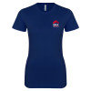 Thumbnail image for  Next Level Womens Navy Boyfriend Tee