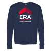 Thumbnail image for  Bella + Canvas Navy Fleece Crew