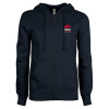 Thumbnail image for  ENZA Womens Navy Fleece Full Zip Hoodie