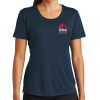 Thumbnail image for  Womens Navy Performance Tee