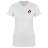 Thumbnail image for  Next Level Womens White Boyfriend Tee