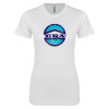 Thumbnail image for  Next Level Womens White Boyfriend Tee