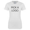 Thumbnail image for  Next Level Womens White Boyfriend Tee