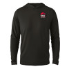 Thumbnail image for  Black Long Sleeve Hooded Tee
