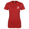 Thumbnail image for  Next Level Womens Red Boyfriend Tee