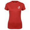 Thumbnail image for  Womens Red Performance Tee