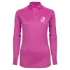 Thumbnail image for  Syntrel Womens Raspberry Interlock 1/4 Zip