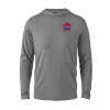 Thumbnail image for  Grey Heather Long Sleeve Hooded Tee