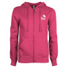 Thumbnail image for  ENZA Womens Fuchsia Fleece Full Zip Hoodie