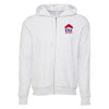Thumbnail image for  Bella + Canvas Ash Grey Full Zip Hood