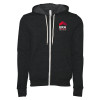 Thumbnail image for  Bella + Canvas Dark Grey Heather Full Zip Hood