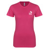 Thumbnail image for  Next Level Womens Fuchsia Boyfriend Tee
