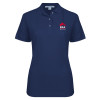 Thumbnail image for  Womens Silk Touch Navy Pique Polo