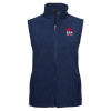 Thumbnail image for  Navy Fleece Full Zip Vest