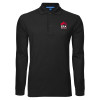 Thumbnail image for  Black Long Sleeve Polo
