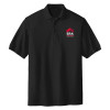 Thumbnail image for  Extended Black Silk Touch Polo