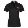 Thumbnail image for  Womens Black Performance Fine Jacquard Polo