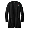 Thumbnail image for  Mercer + Mettle Womens Black Open Front Cardigan Sweater