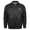 Thumbnail image for  Black Buffed Bomber Jacket