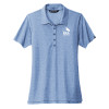 Thumbnail image for  TravisMathew Womens Classic Blue Heather Oceanside Polo