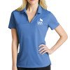 Thumbnail image for  Nike Womens Light Blue Dri Fit Micro Pique Polo