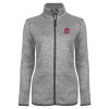 Thumbnail image for  Womens Grey Heather Fleece Jacket