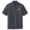 Thumbnail image for  Extended Charcoal Silk Touch Polo