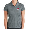 Thumbnail image for  Nike Womens Charcoal Dri Fit Crosshatch Polo