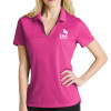 Thumbnail image for  Nike Womens Fuchsia Dri Fit Micro Pique Polo
