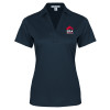 Thumbnail image for  Womens Navy Performance Fine Jacquard Polo
