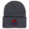 Thumbnail image for  Grey Knit Beanie w/Cuff