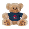 Thumbnail image for  Plush Big Paw 8 1/2 inch Brown Bear w/Navy Shirt