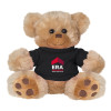 Thumbnail image for  Plush Big Paw 8 1/2 inch Brown Bear w/Black Shirt