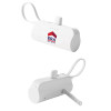 Thumbnail image for  Sidekick White 4500 mAh Power Bank