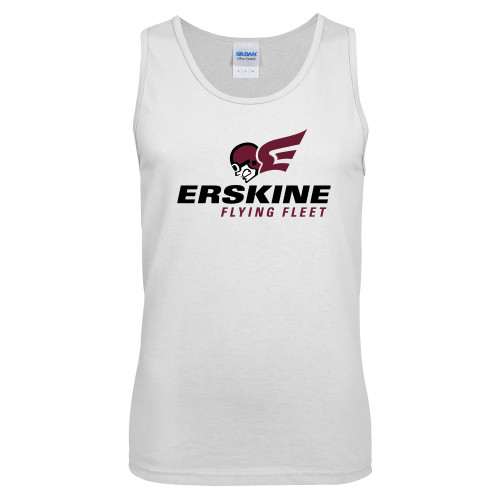  White Tank Top - Erskine Flying Fleet Stacked